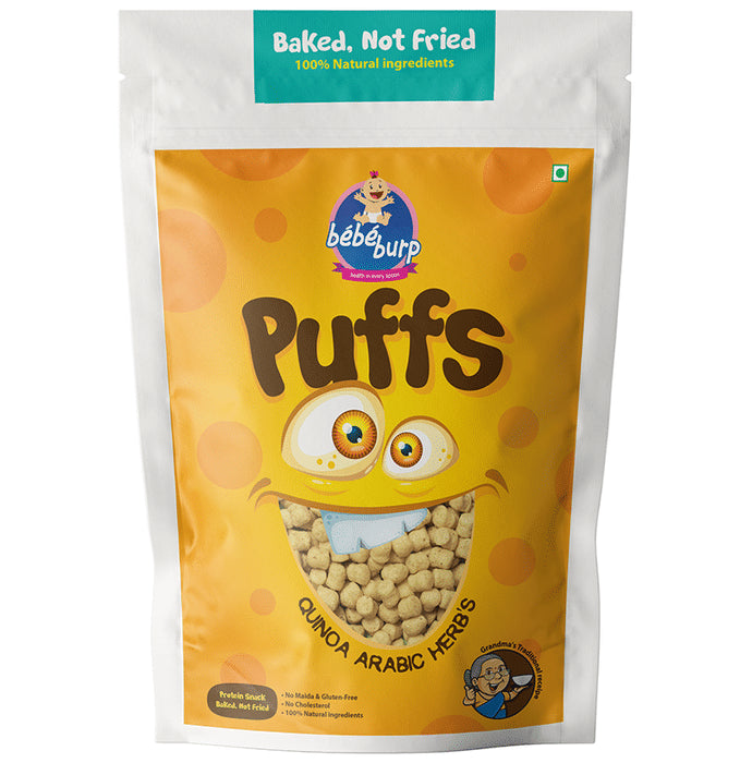 Bebe Burp Combo Pack of Grandma's Super Puffs (35gm Each) Assorted - Classic Derma