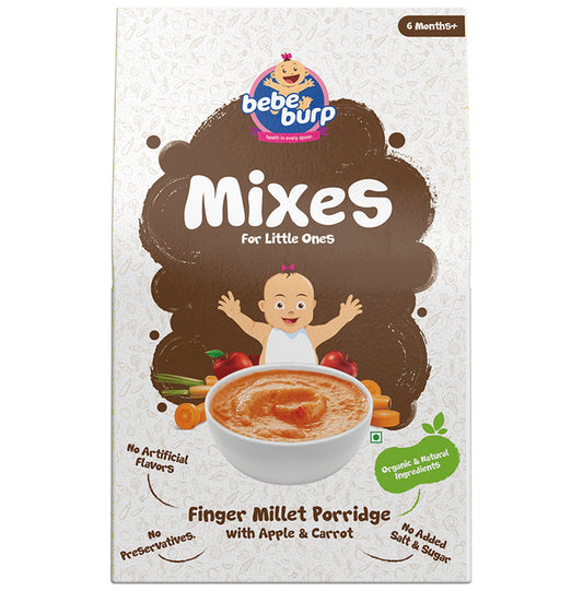 Bebe Burp Mixes Porridge 6M+ Finger Millet - Classic Derma