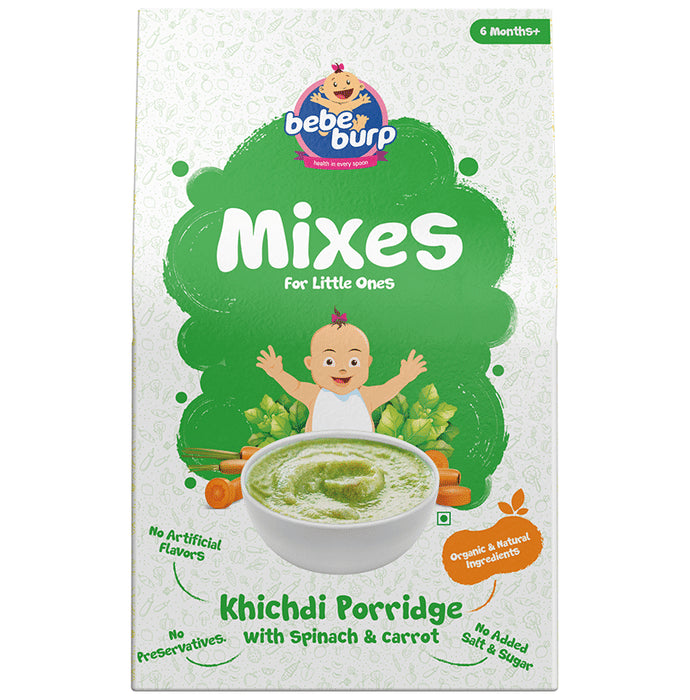 Bebe Burp Mixes Porridge 6M+ Khichdi - Classic Derma