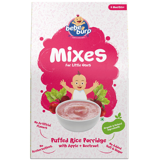 Bebe Burp Mixes Porridge 6M+ Puffed Rice - Classic Derma