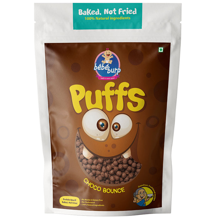 Bebe Burp Puffs (35gm Each) Choco Bounce - Classic Derma