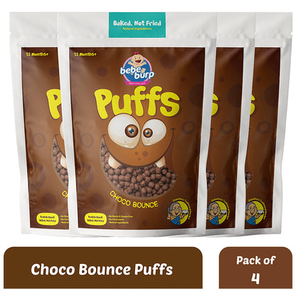 Bebe Burp Puffs (35gm Each) Choco Bounce