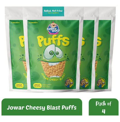 Bebe Burp Puffs (35gm Each) Jowar Cheesy Blast