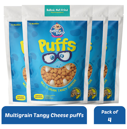Bebe Burp Puffs (35gm Each) Multi Grain Tangy Cheese