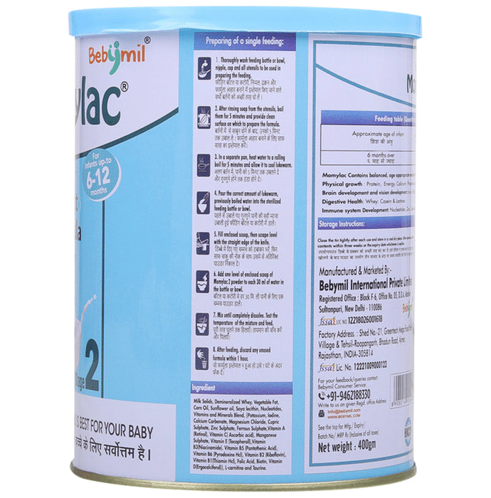 Bebymil Momylac Infant Formula Powder Stage 2