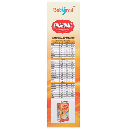 Bebymil Shishumil Rice with Moong Dal 6M+
