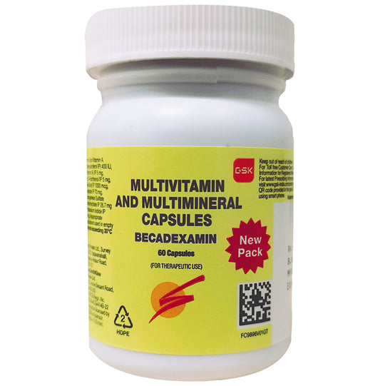 Becadexamin Multivitamin & Multimineral Capsule - Classic Derma