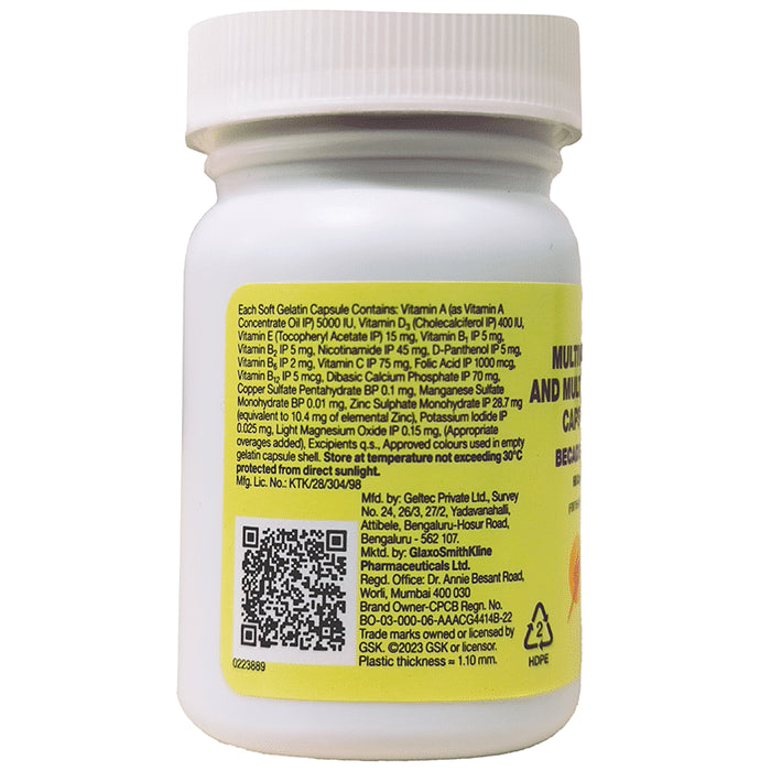 Becadexamin Multivitamin & Multimineral Capsule