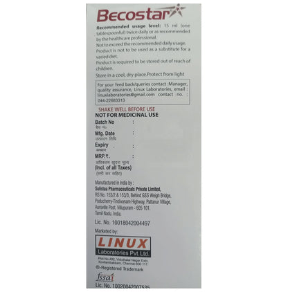 Becostar Syrup