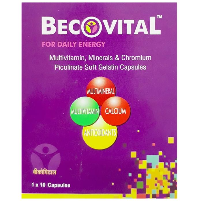 Becovital For Daily Energy Soft Gelatin Capsule - Classic Derma