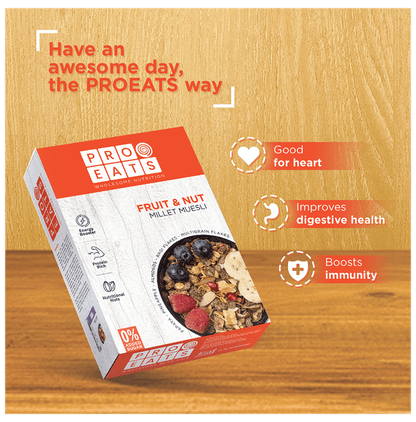 Pro Eats Fruit and Nut Muesli Millet