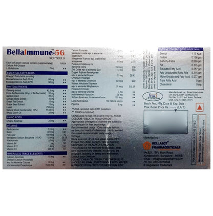 BellaImmune 5G Softgel Capsule