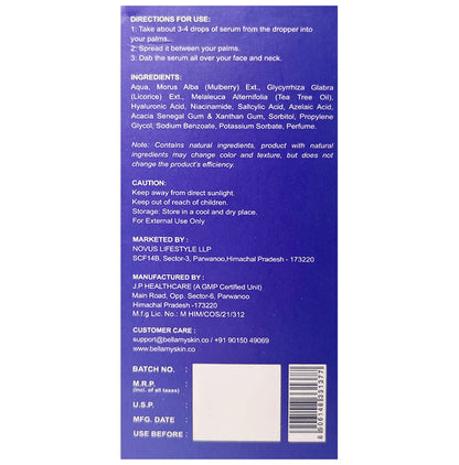 Bellamy Breakout Banish Serum