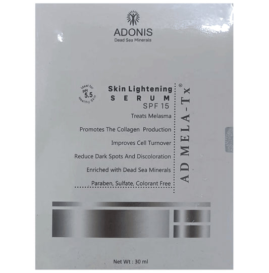 AD Mela -TX Skin Lightening Serum SPF 15 - Classic Derma