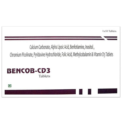 Bencob-CD3 Tablet - Classic Derma