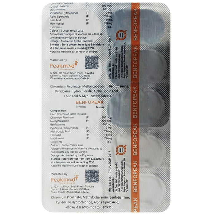 Benfopeak Tablet