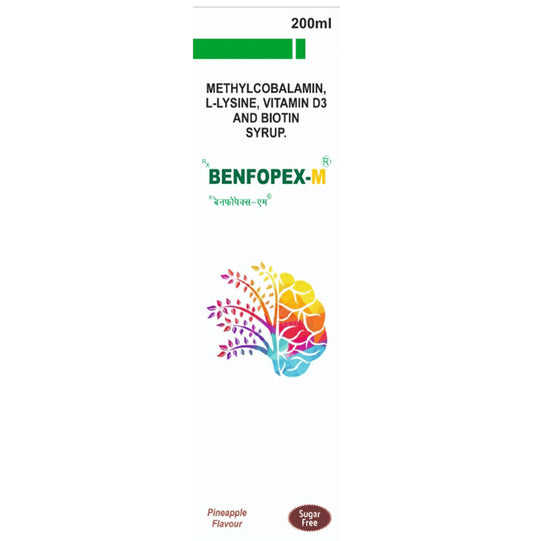 Benfopex-M Syrup Pineapple Sugar Free - Classic Derma
