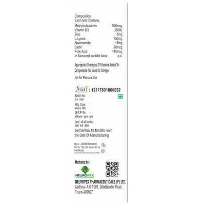 Benfopex-M Syrup Pineapple Sugar Free