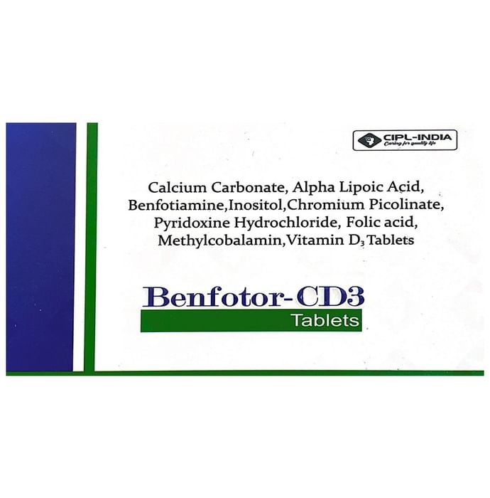 Benfotor CD3 Tablet - Classic Derma