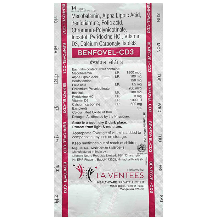 Benfovel CD3 Tablet