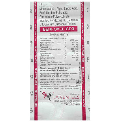Benfovel CD3 Tablet