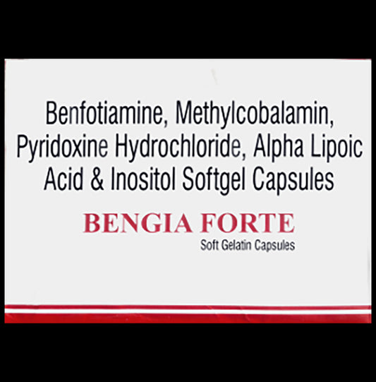 Bengia Forte Softgel Capsule - Classic Derma