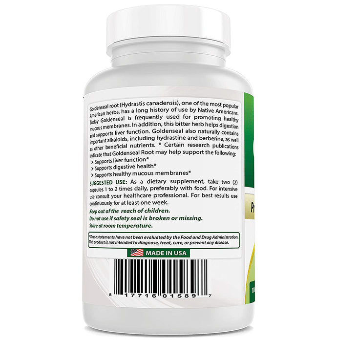 Best Naturals Goldenseal Root 570mg Capsule