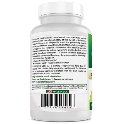 Best Naturals Goldenseal Root 570mg Capsule