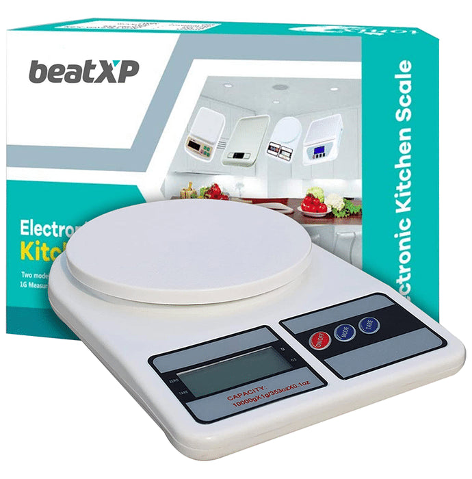 beatXP GHVMEDFIT128 Health Kitchen Weighing Scale - Classic Derma