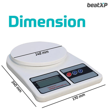 beatXP GHVMEDFIT128 Health Kitchen Weighing Scale