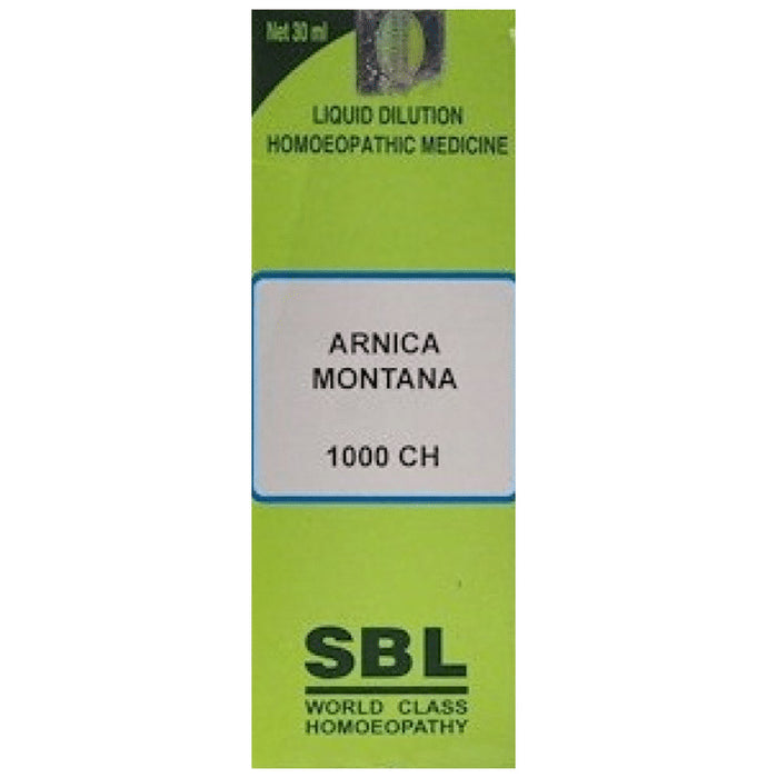 SBL Arnica Montana Dilution Dilution 1000 CH - Classic Derma