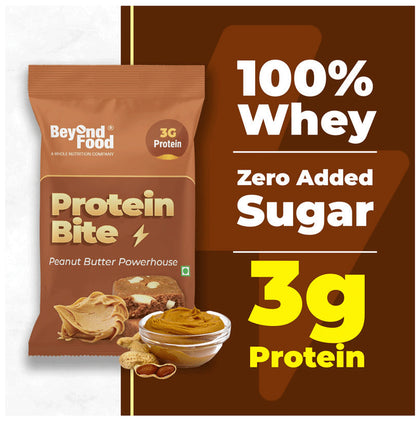 Beyond Food 3G Protein Bite Peanut Butter