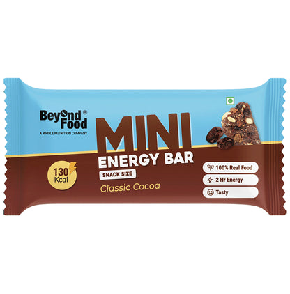 Beyond Food Mini Energy Bar Classic Cocoa - Classic Derma