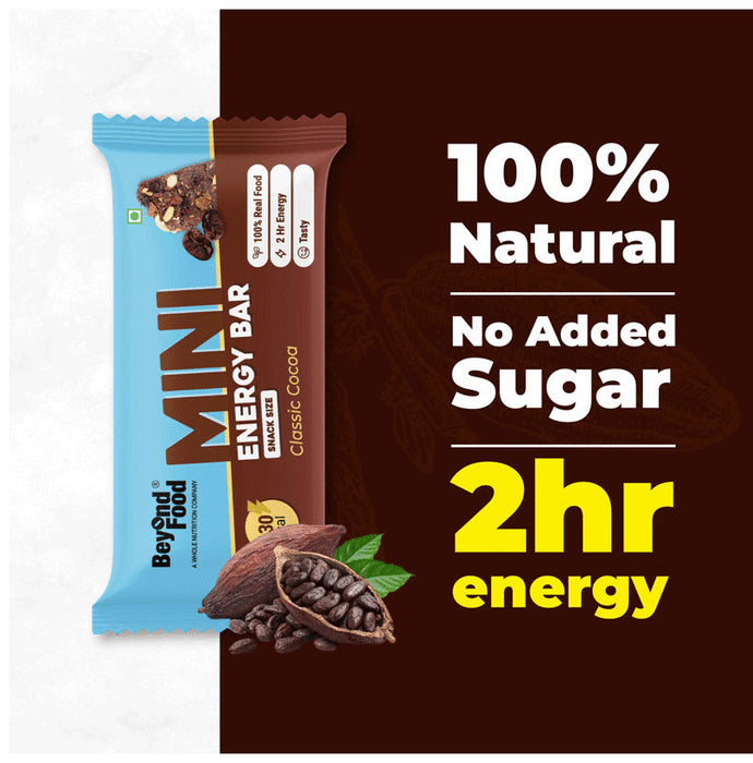 Beyond Food Mini Energy Bar Classic Cocoa