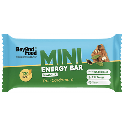 Beyond Food Mini Energy Bar True Cardamom - Classic Derma