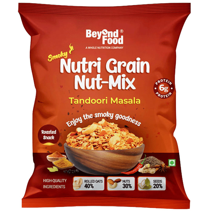 Beyond Food Nutri Grain Nut-Mix Tandoori Masala - Classic Derma