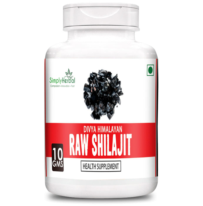 Simply Herbal Divya Himalayan Raw Shilajit Powder - Classic Derma