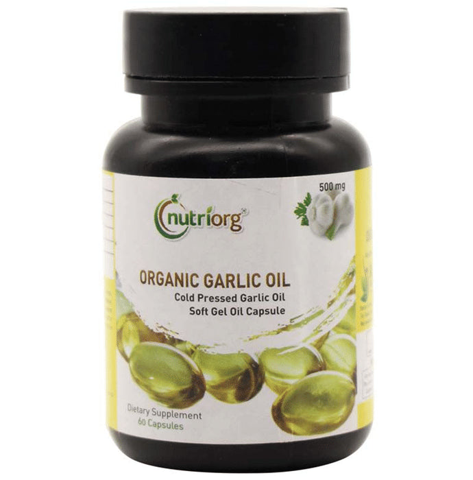 Nutriorg Organic Garlic Oil Softgel Capsule - Classic Derma