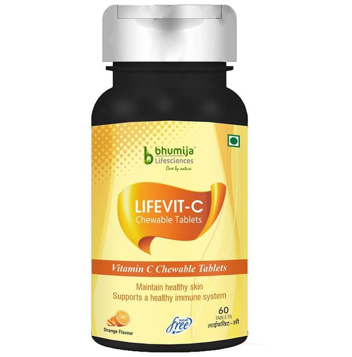Bhumija Lifesciences Lifevit-C Chewable Tablet - Classic Derma