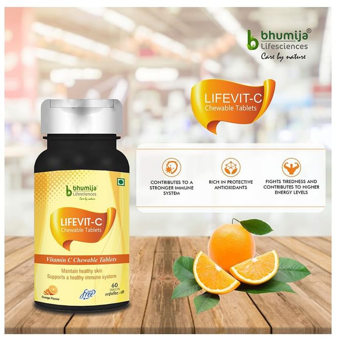 Bhumija Lifesciences Lifevit-C Chewable Tablet