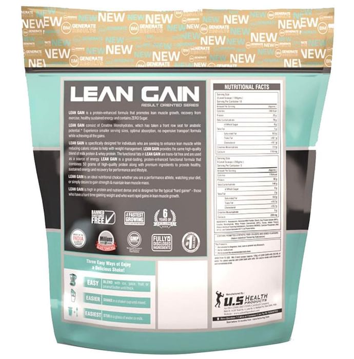 Big Muscles Lean Gain Milk Chocolate