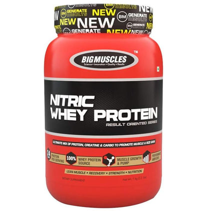 Big Muscles Nitric Whey Cookies & Cream - Classic Derma
