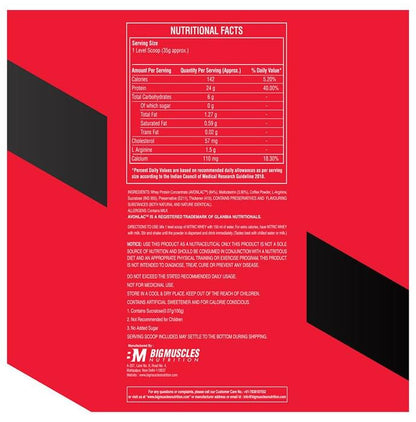 Big Muscles Nitric Whey Cookies & Cream