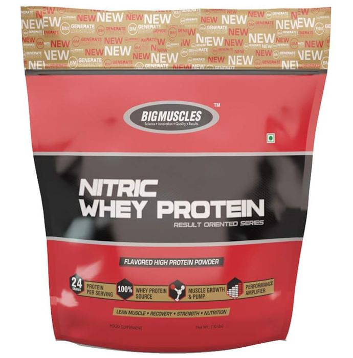 Big Muscles Nitric Whey Cookies & Cream - Classic Derma
