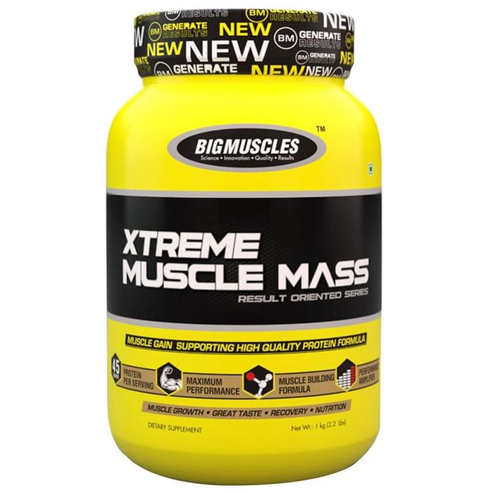 Big Muscles Xtreme Muscle Mass Strawberry - Classic Derma