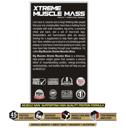 Big Muscles Xtreme Muscle Mass Strawberry