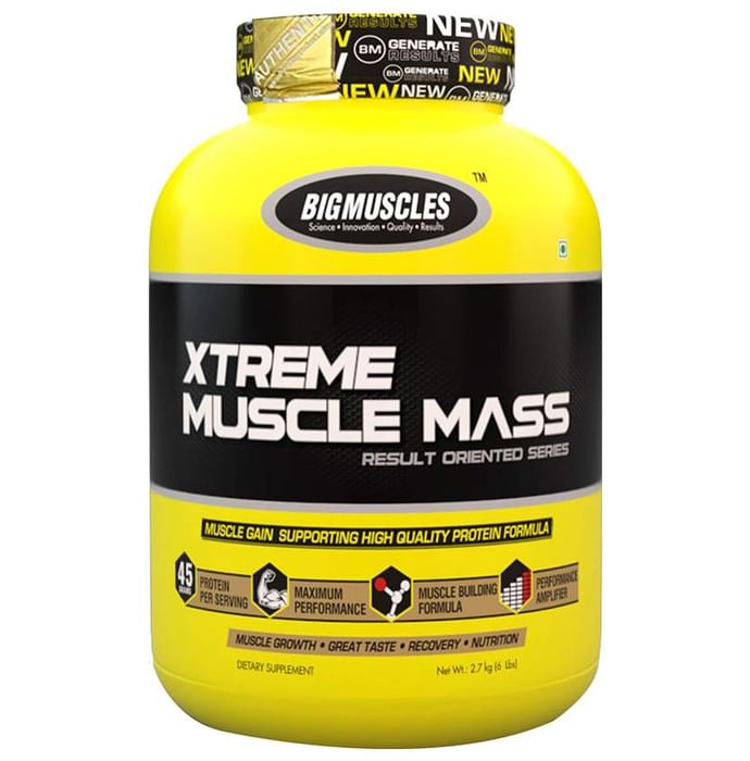 Big Muscles Xtreme Muscle Mass Strawberry - Classic Derma