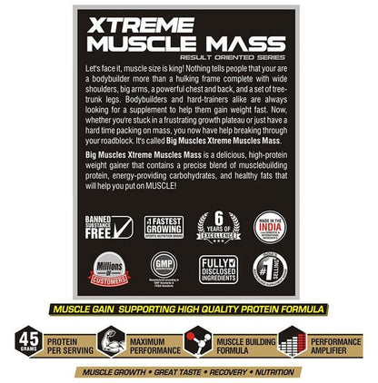 Big Muscles Xtreme Muscle Mass Strawberry
