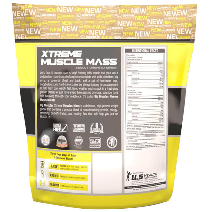 Big Muscles Xtreme Muscle Mass Strawberry