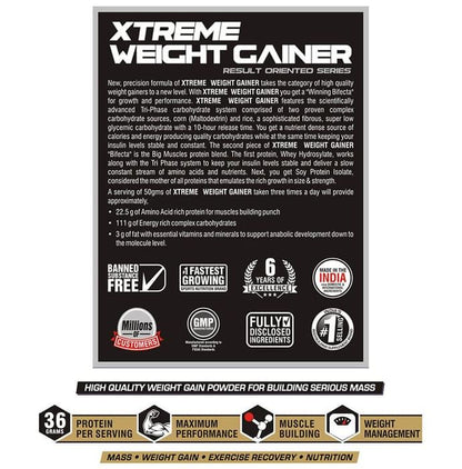 Big Muscles Xtreme Weight Gainer Cookies & Cream